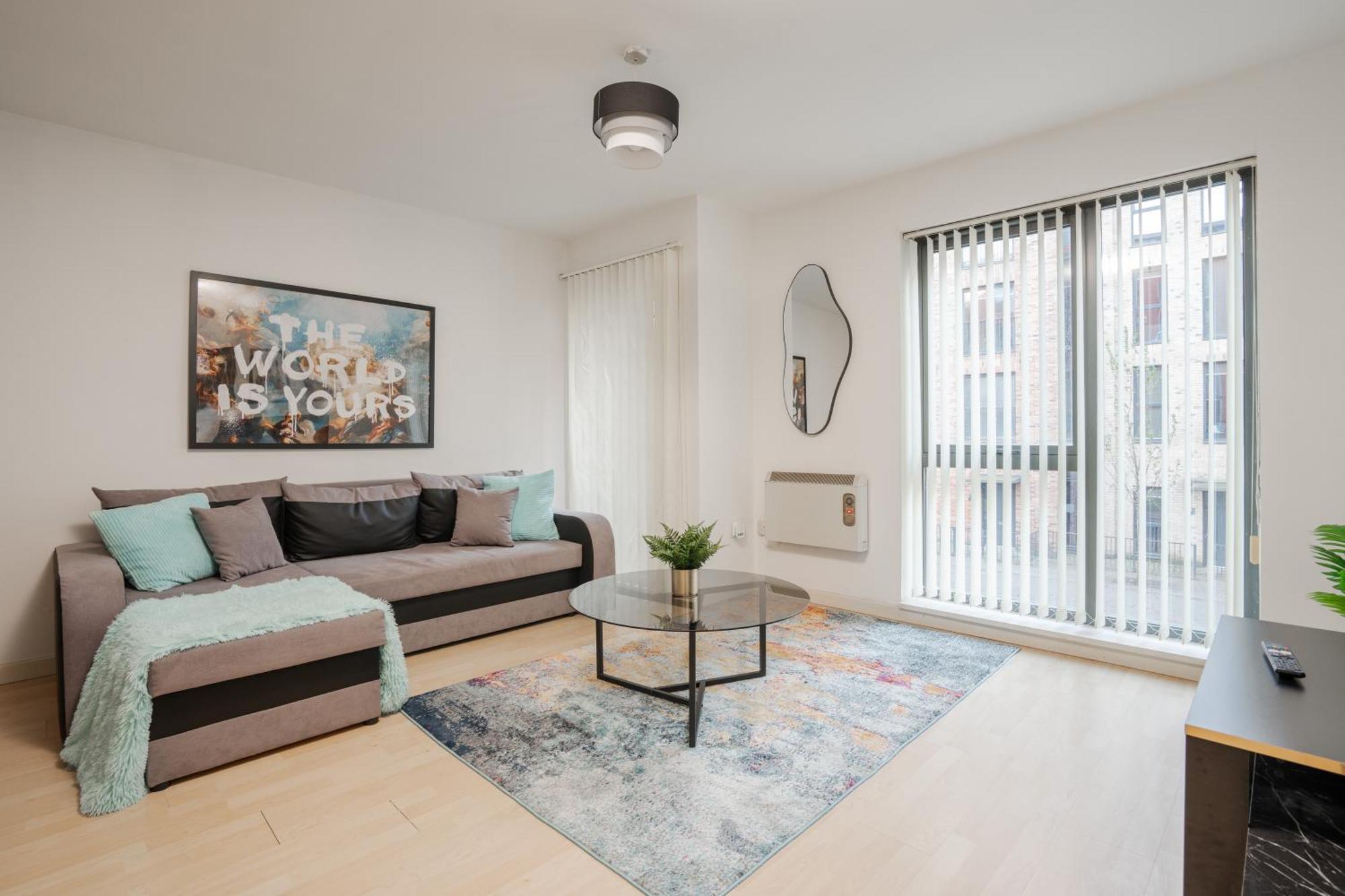 Apartamento Lux Livin' - Luxury 2 Bed Centre Free Parking *