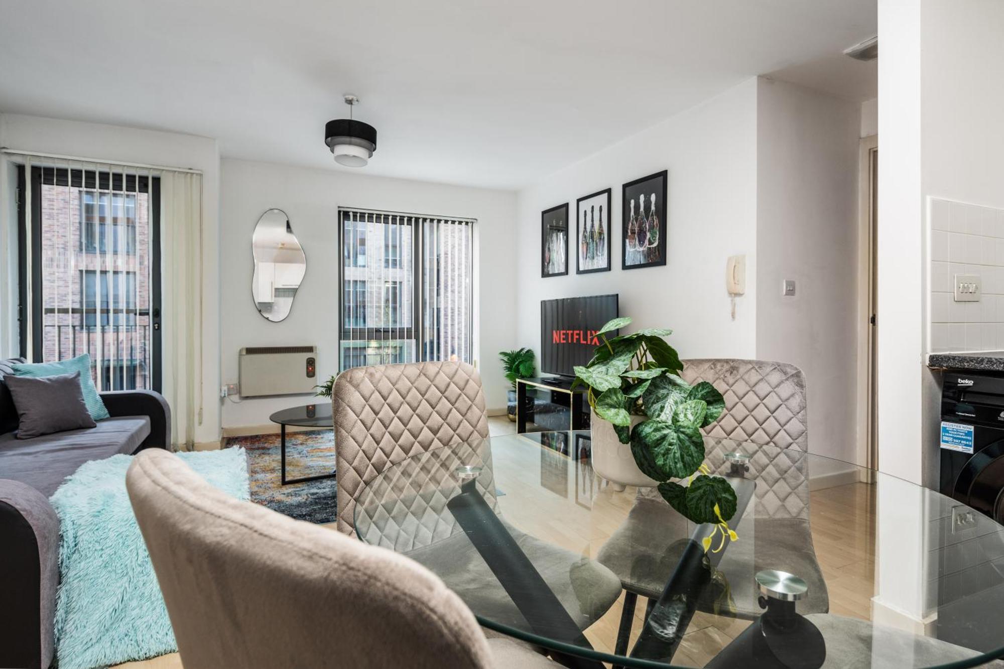 Lux Livin' - Luxury 2 Bed Centre Free Parking Apartamento Manchester