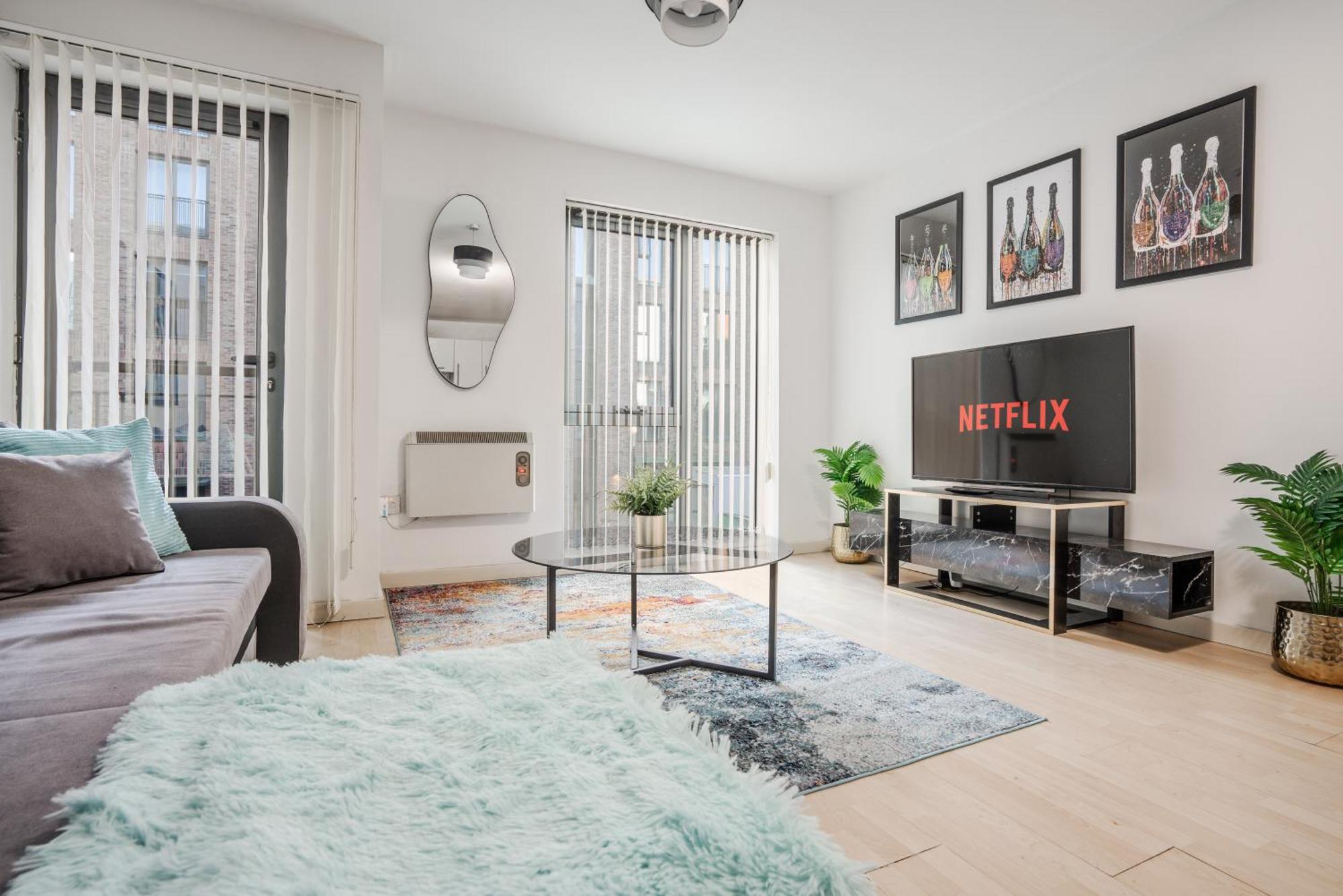 Apartamento Lux Livin' - Luxury 2 Bed Centre Free Parking Manchester
